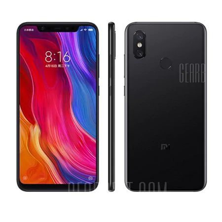 Xiaomi Mi 8 4G Phablet Global Version – BLACK